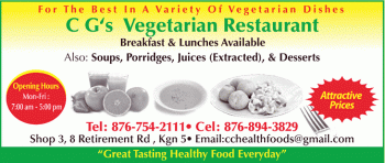 CG’S VEGETARIAN RESTAURANT