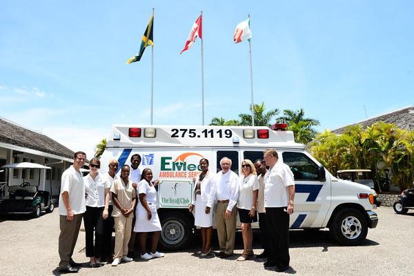 Ambulance number in Jamaica