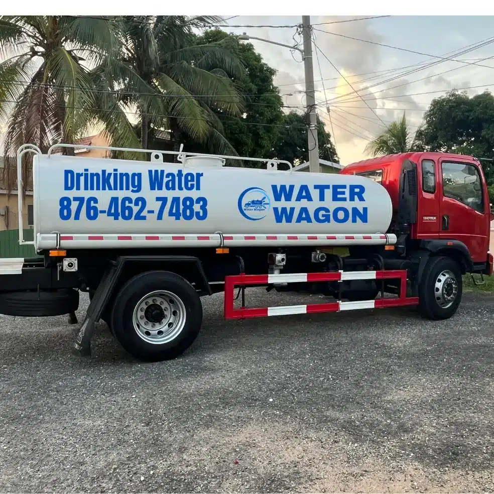 Water Truck in Spanish Town Jamaica