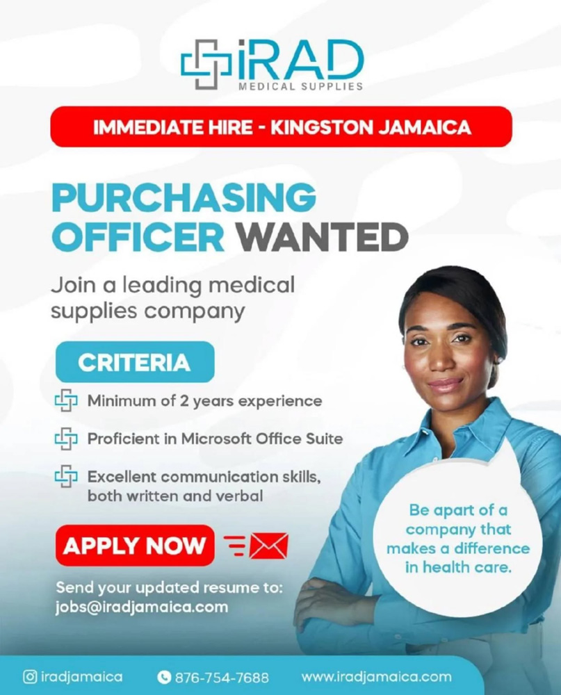 Medical Supplies Purchasing Officer
