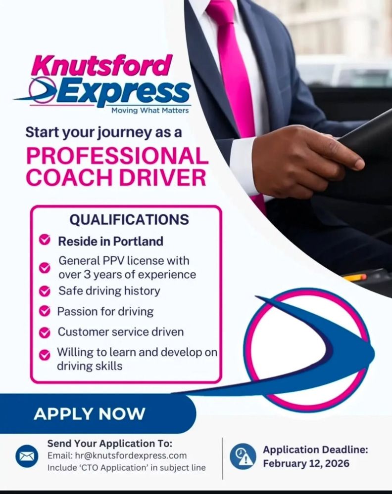 Professional Coach Driver – Knutsford Express