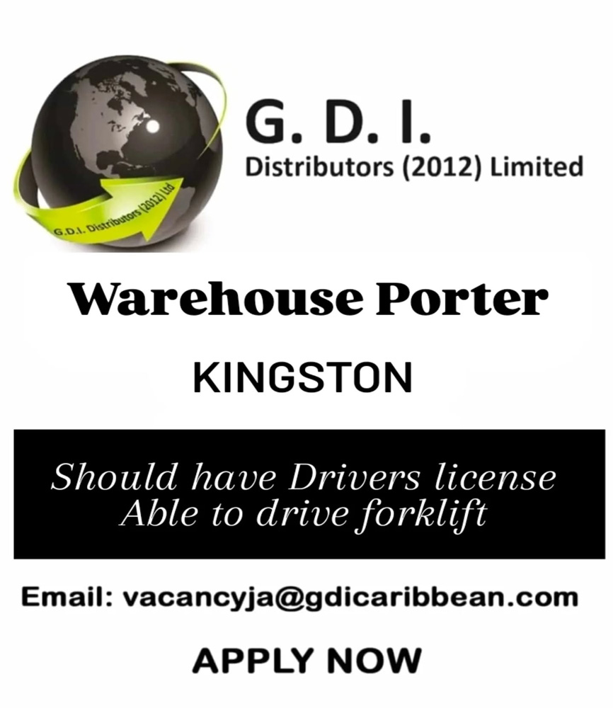 Warehouse Porter Job Vacancy – Kingston
