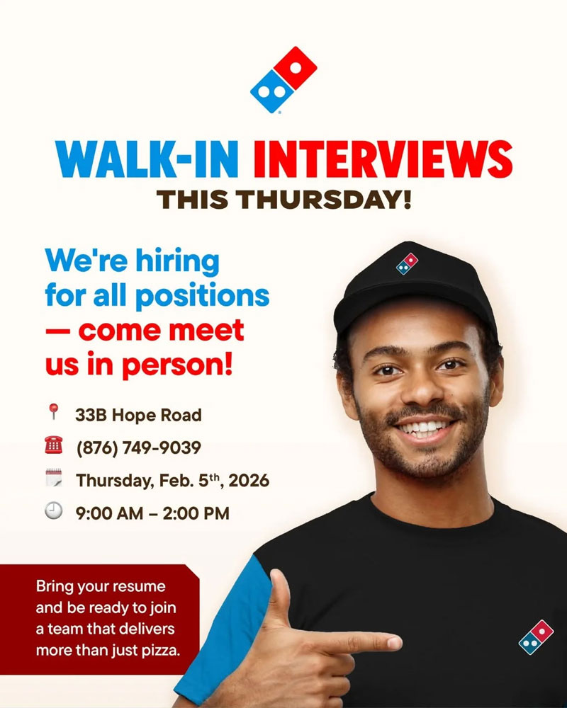 Domino’s Walk-In Interviews – All Positions