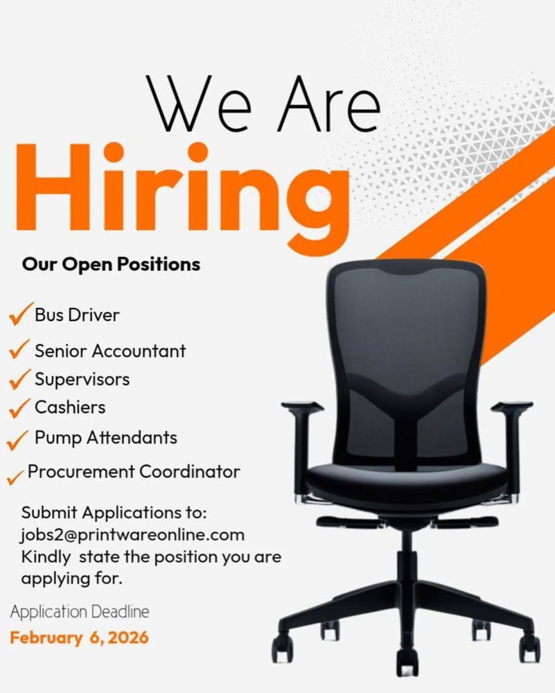 Multiple Job Openings – Apply Today