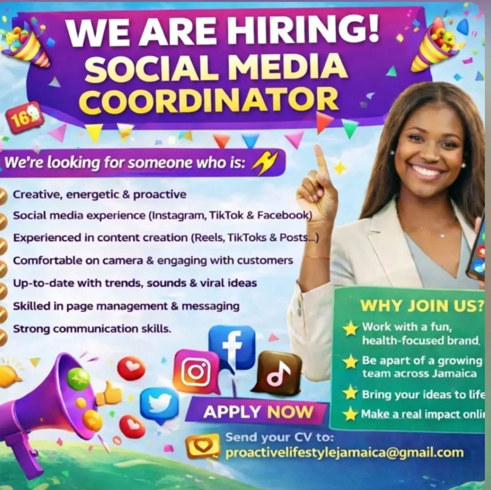 We’re Hiring Creative Social Media Coordinator