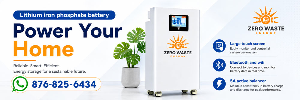 Solar battery for sale in Jamaica