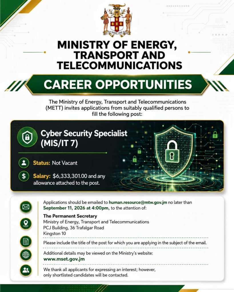 Cyber Security Specialist Job